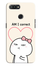 Always Right Realme U1 Hard Case Back Cover by Casekaro