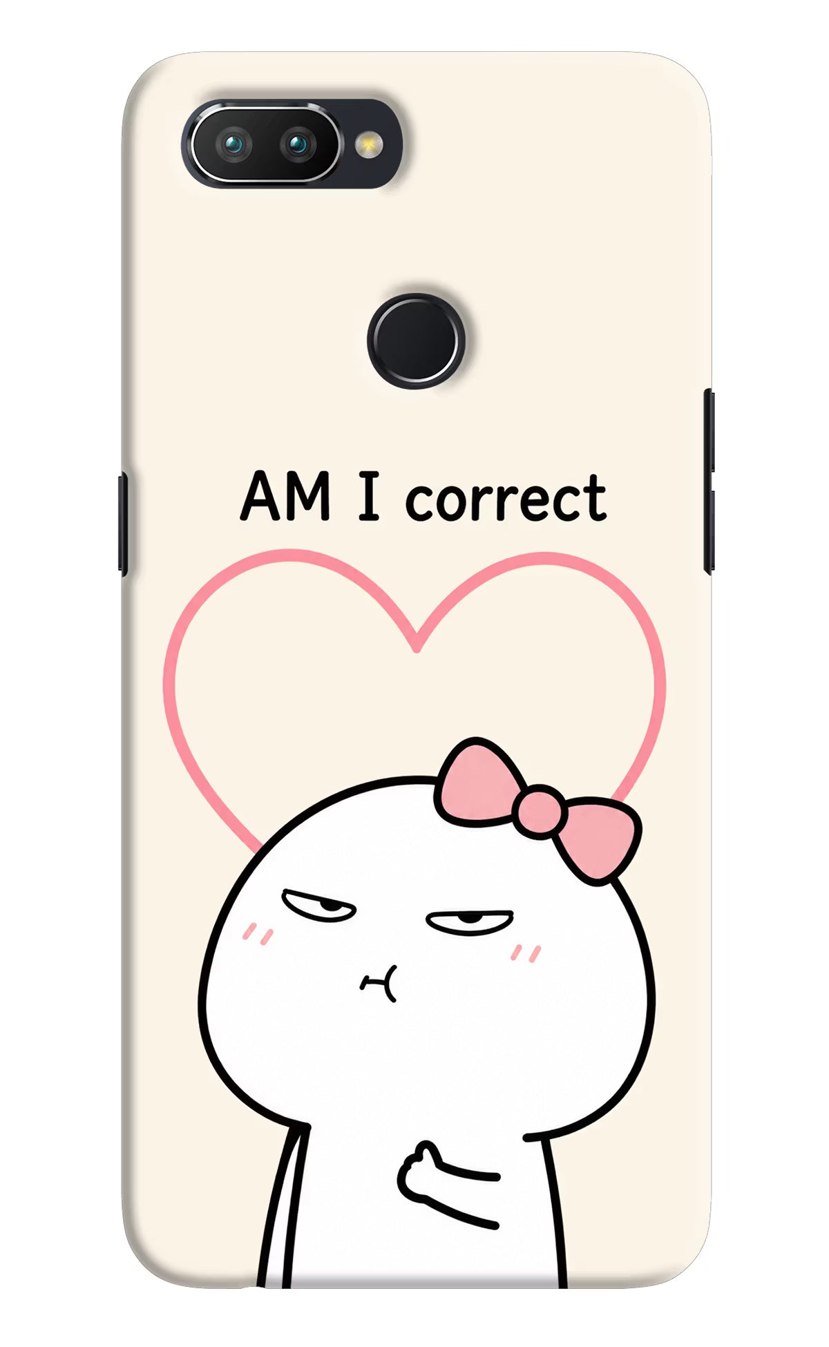 Always Right Realme U1 Back Cover