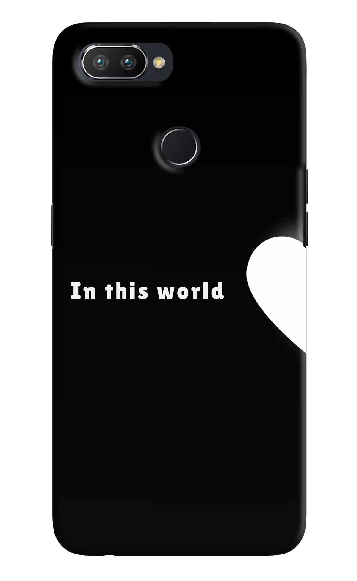 This World Realme U1 Back Cover