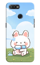 Bunny Treat Realme U1 Hard Case Back Cover by Casekaro
