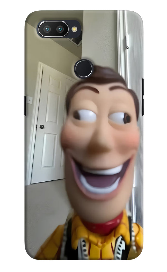 Side Eye Woody Realme U1 Hard Case Back Cover by Casekaro