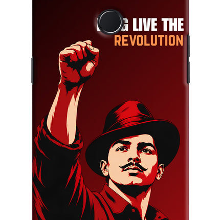 Bhagat Singh Revolution Realme U1 Hard Case Back Cover by Casekaro