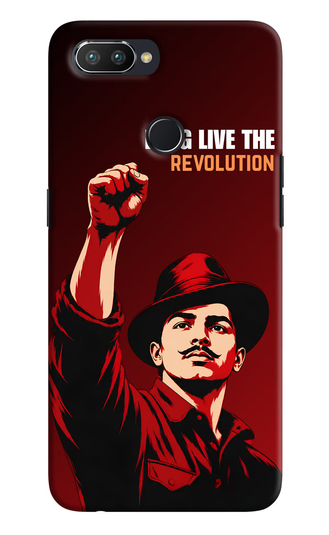 Bhagat Singh Revolution Realme U1 Hard Case Back Cover by Casekaro