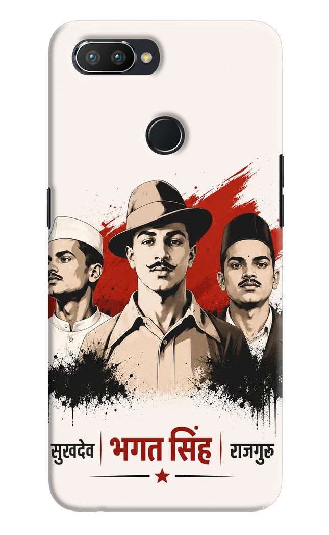 Bhagat Singh Trio Realme U1 Hard Case Back Cover by Casekaro