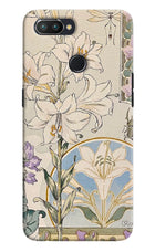 White Lily Realme U1 Back Cover