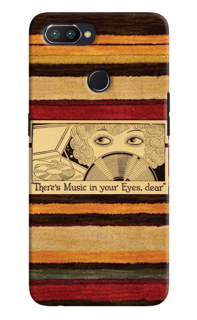 Vinyl Stripes Realme U1 Hard Case Back Cover by Casekaro