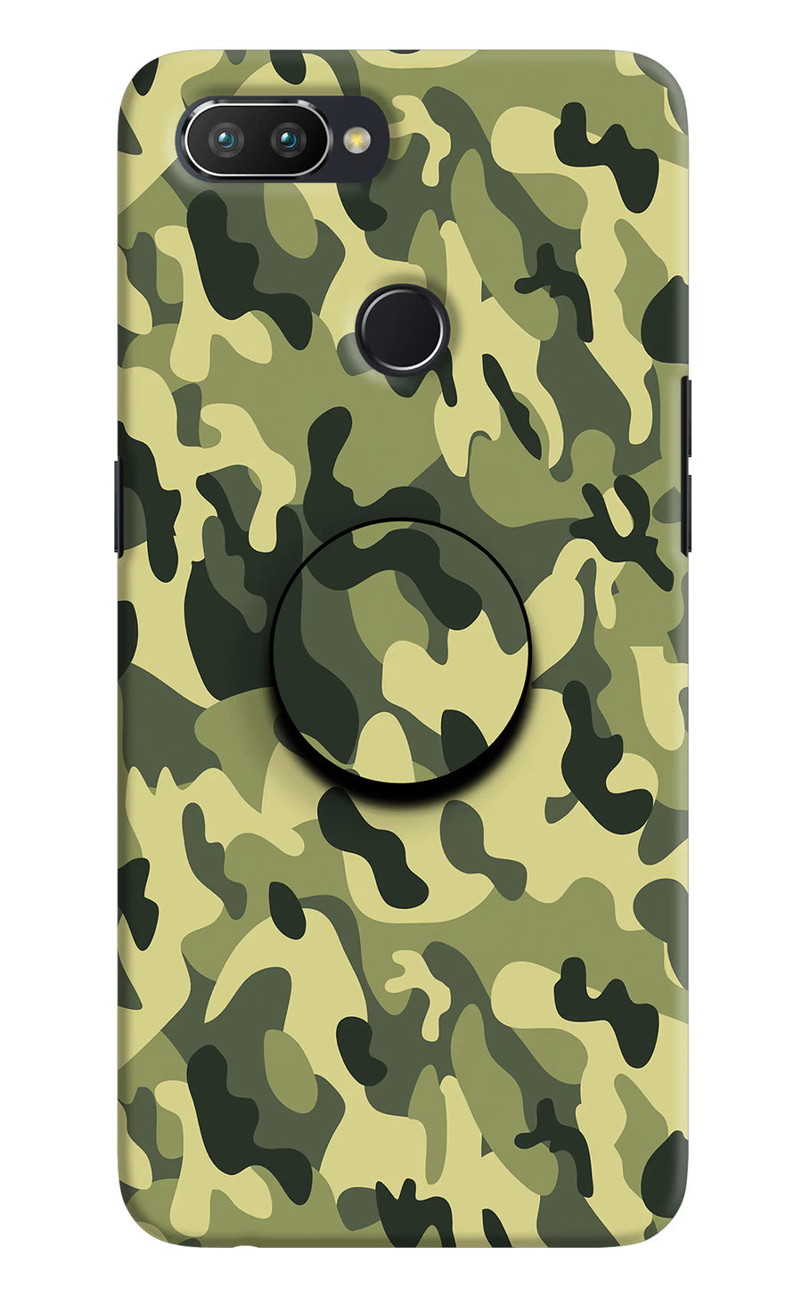 Camouflage Realme U1 Pop Case, Hard case