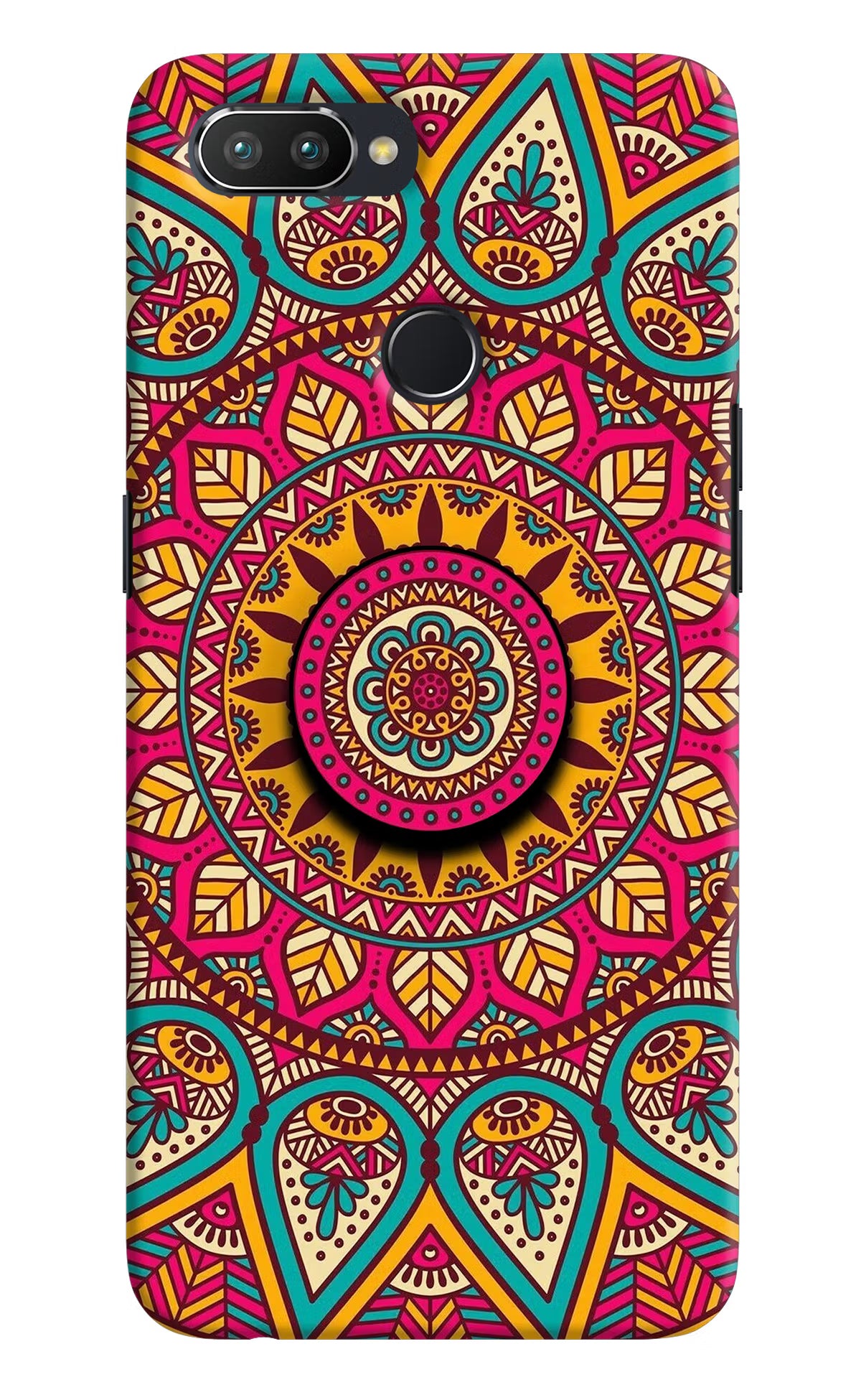 Mandala Realme U1 Pop Case by Casekaro