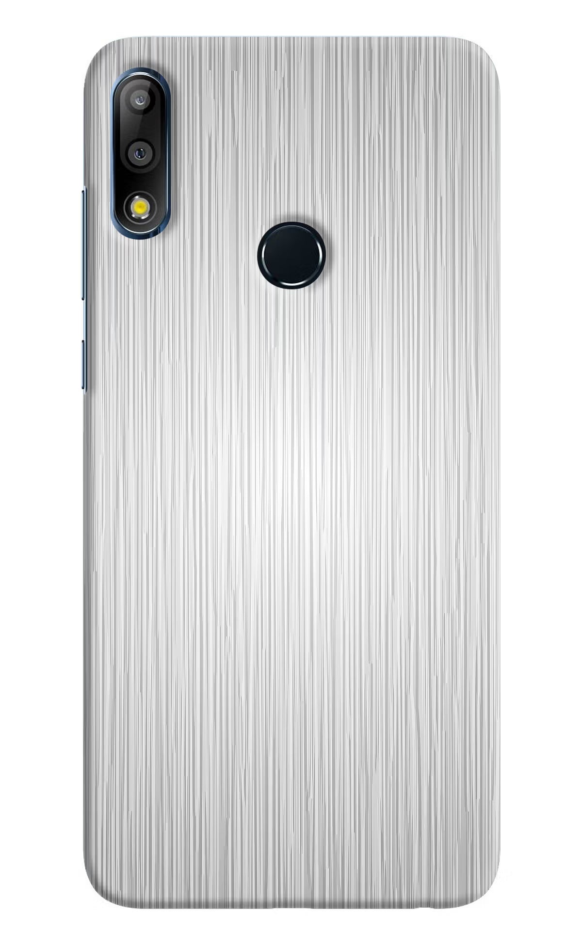 Wooden Grey Texture Asus Zenfone Max Pro M2 Hard Case Back Cover by Casekaro