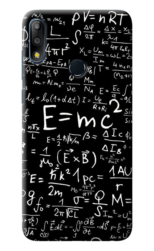 Physics Albert Einstein Formula Asus Zenfone Max Pro M2 Back Cover