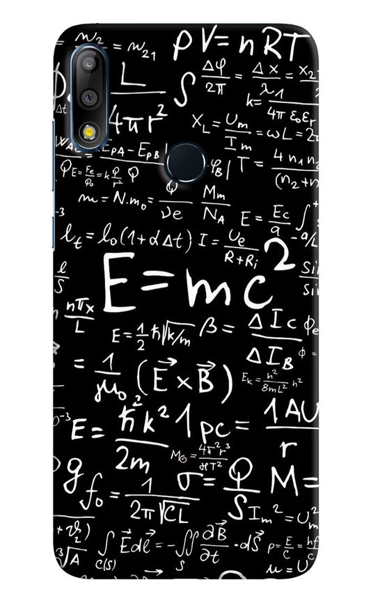 Physics Formula Asus Zenfone Max Pro M2 Hard Case Back Cover by Casekaro