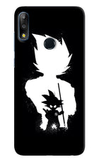 Goku Shadow Asus Zenfone Max Pro M2 Hard Case Back Cover by Casekaro