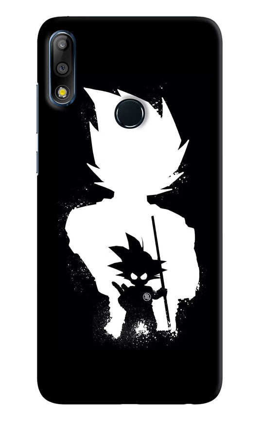 Goku Shadow Asus Zenfone Max Pro M2 Hard Case Back Cover by Casekaro