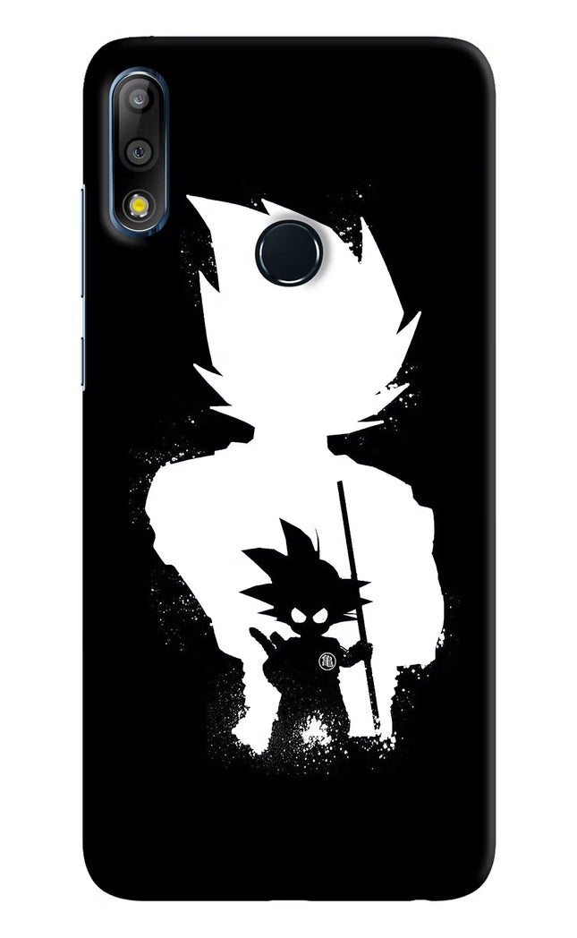 Goku Shadow Asus Zenfone Max Pro M2 Hard Case Back Cover by Casekaro