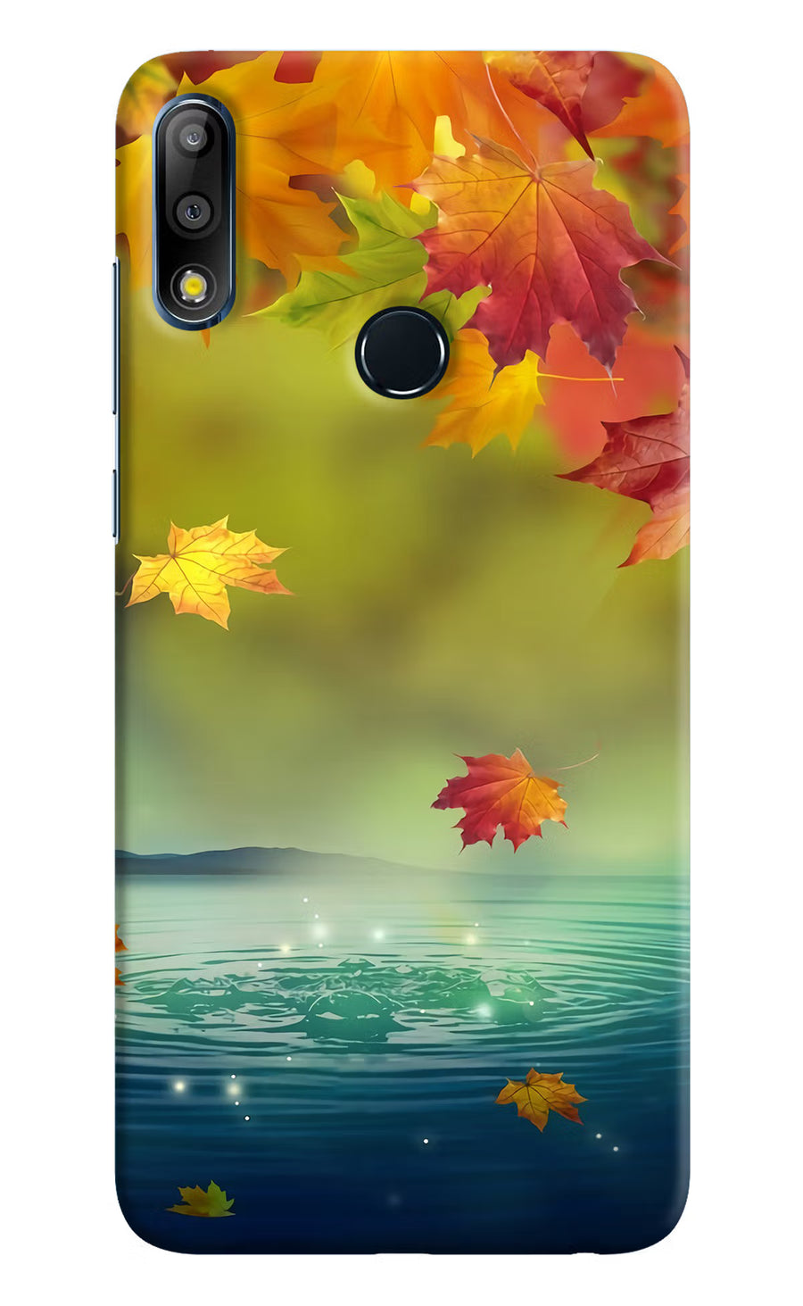 Flowers Asus Zenfone Max Pro M2 Back Cover, Hard case
