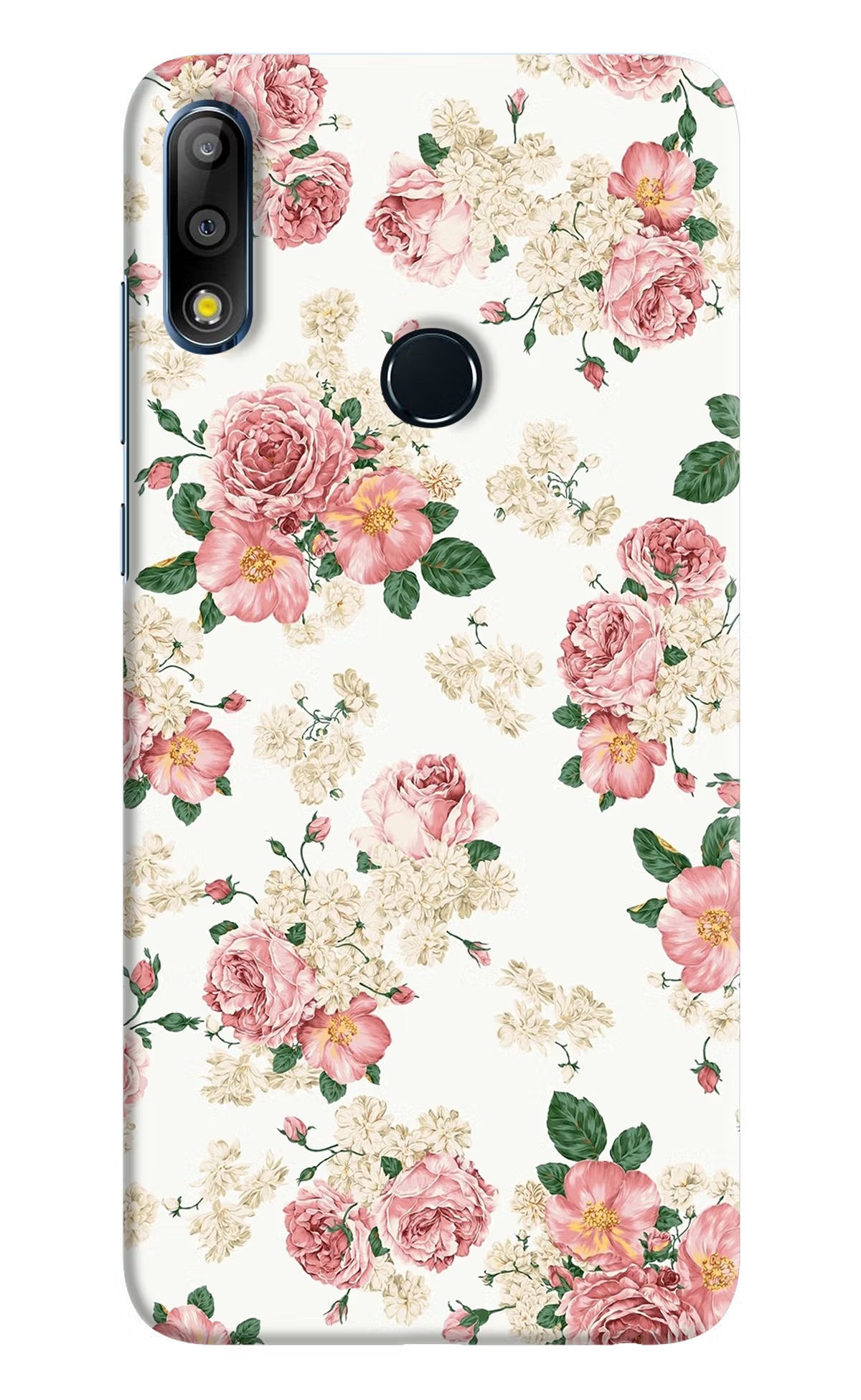 Flowers Asus Zenfone Max Pro M2 Hard Case Back Cover by Casekaro