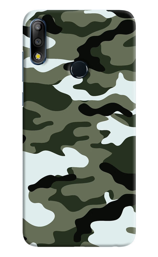 Camouflage Asus Zenfone Max Pro M2 Hard Case Back Cover by Casekaro