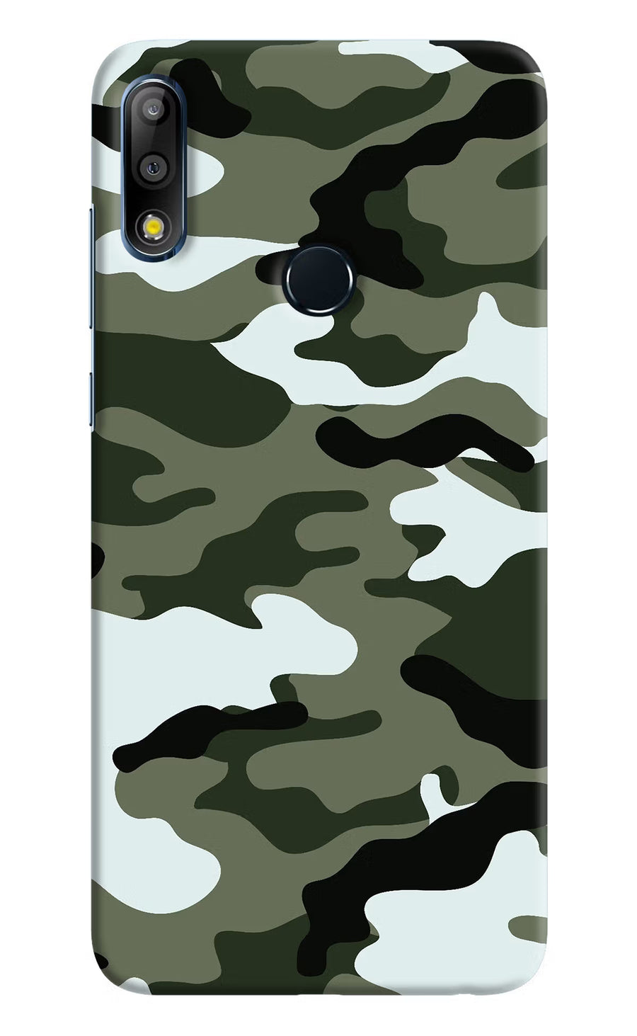 Camouflage Asus Zenfone Max Pro M2 Back Cover, Hard case