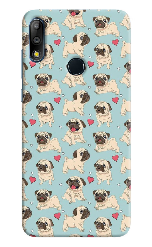 Pug Dog Asus Zenfone Max Pro M2 Hard Case Back Cover by Casekaro