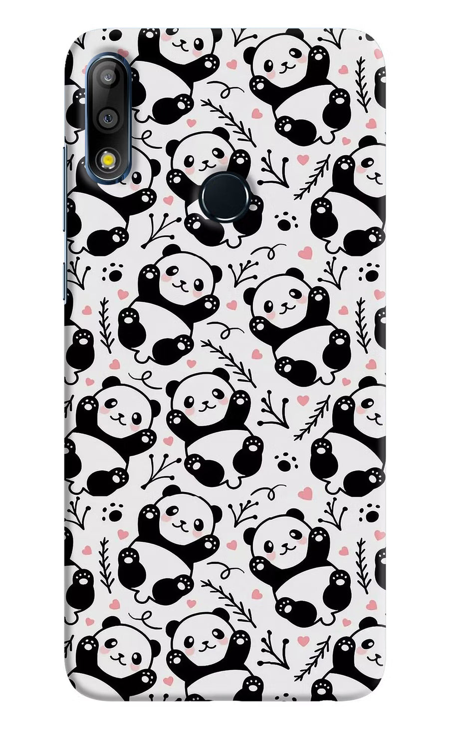 Cute Panda Asus Zenfone Max Pro M2 Back Cover, Hard case