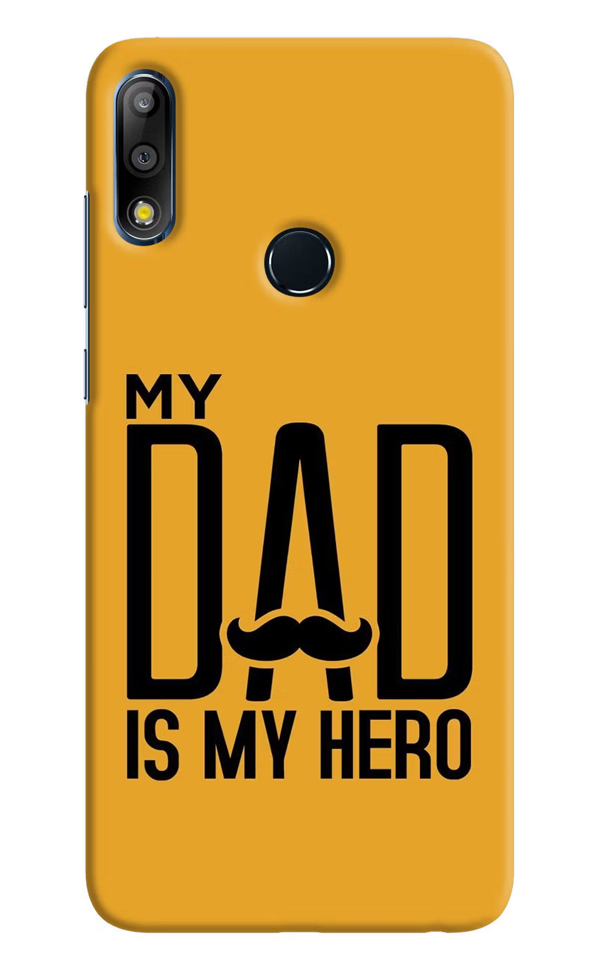 My Dad Is My Hero Asus Zenfone Max Pro M2 Hard Case Back Cover by Casekaro