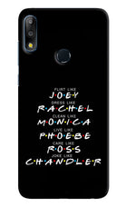 FRIENDS Character Asus Zenfone Max Pro M2 Hard Case Back Cover by Casekaro