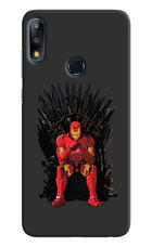 Ironman Throne Asus Zenfone Max Pro M2 Hard Case Back Cover by Casekaro