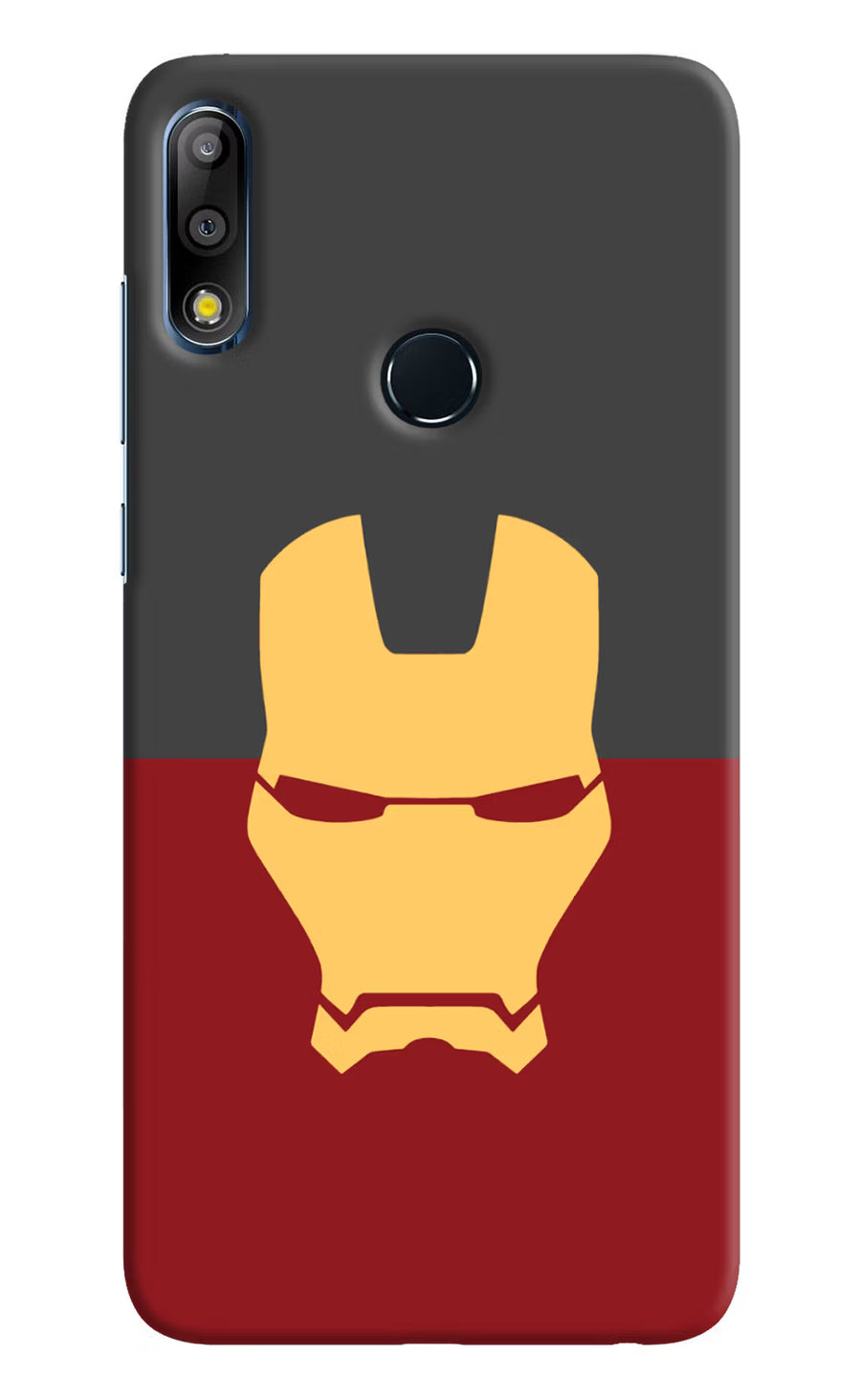 Ironman Asus Zenfone Max Pro M2 Back Cover, Hard case