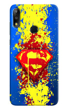 Superman logo Asus Zenfone Max Pro M2 Hard Case Back Cover by Casekaro
