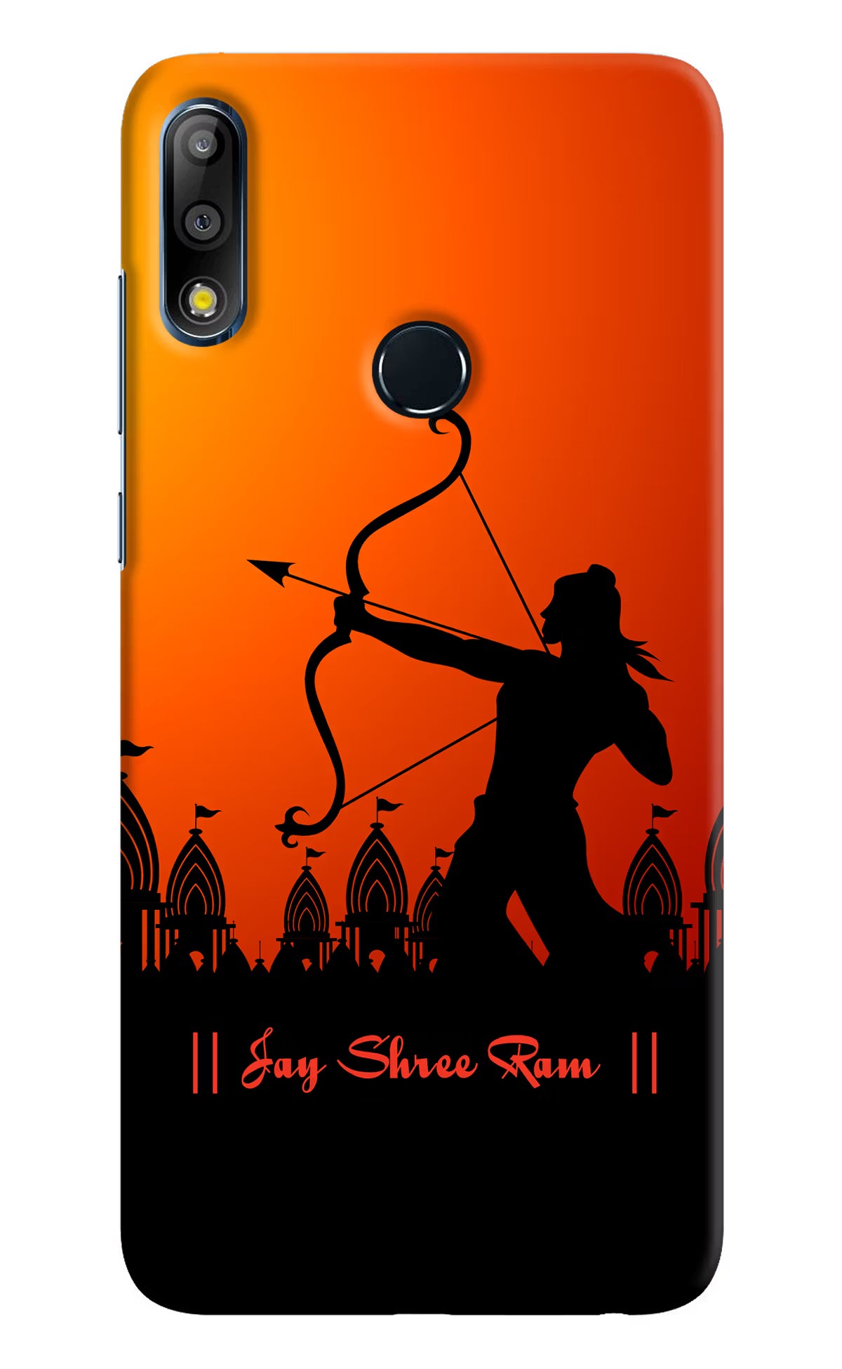 Lord Ram - 4 Asus Zenfone Max Pro M2 Hard Case Back Cover by Casekaro