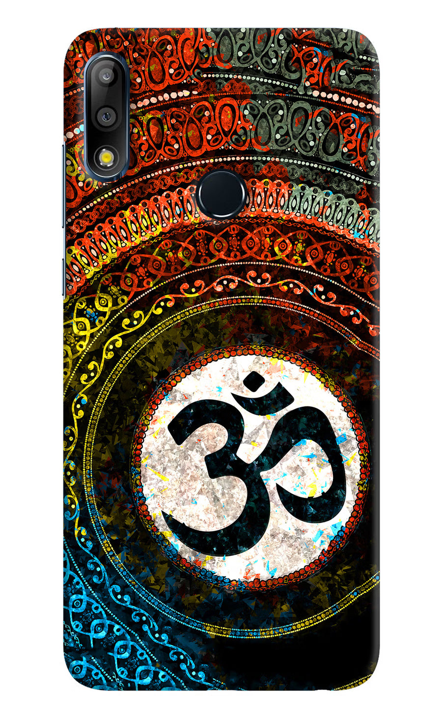 Om Cultural Asus Zenfone Max Pro M2 Back Cover, Hard case