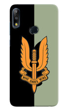 Balidan Logo Asus Zenfone Max Pro M2 Hard Case Back Cover by Casekaro