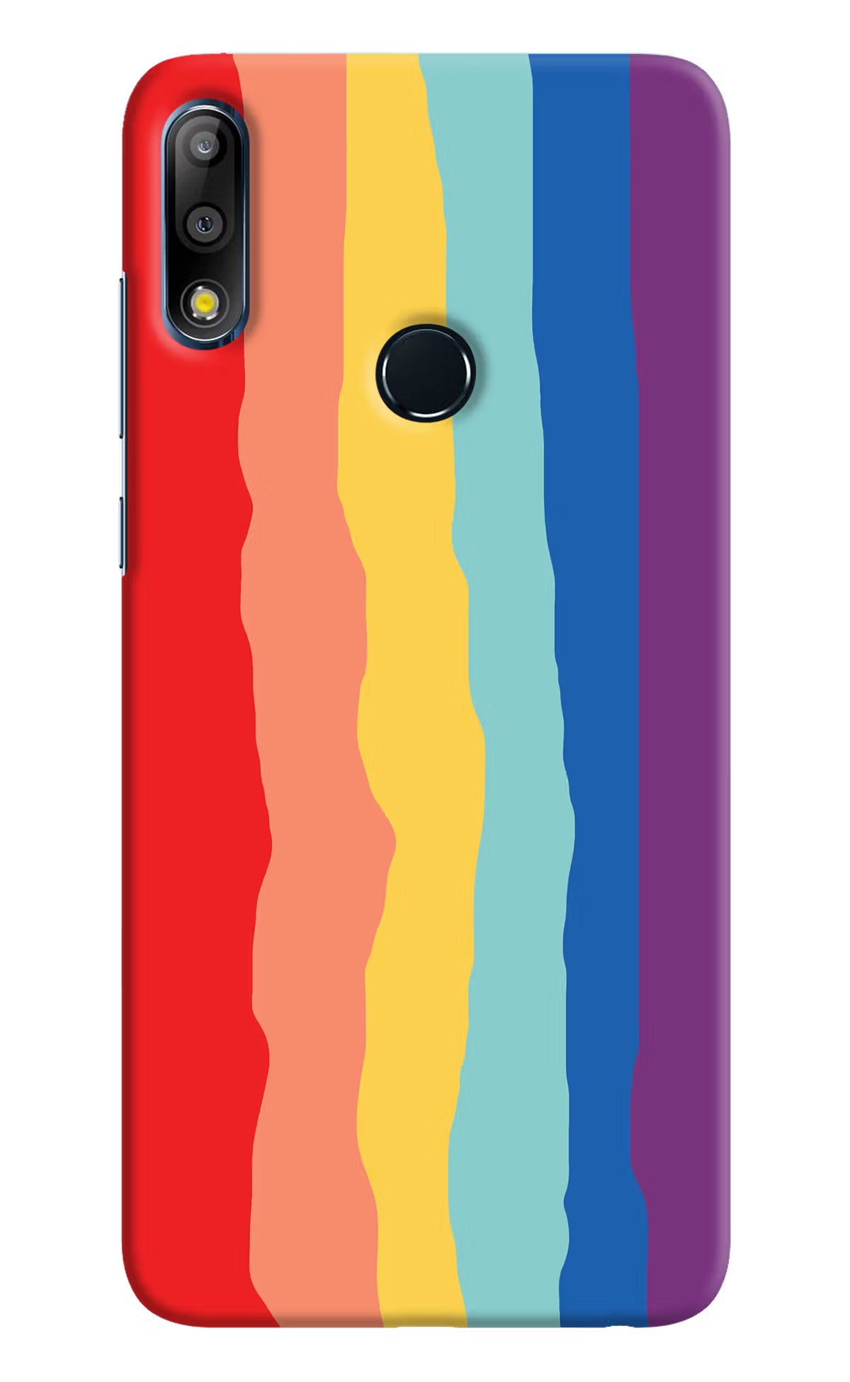 Rainbow Asus Zenfone Max Pro M2 Hard Case Back Cover by Casekaro