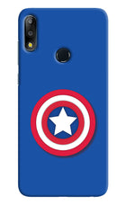 Shield Asus Zenfone Max Pro M2 Hard Case Back Cover by Casekaro