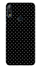 White Dots Asus Zenfone Max Pro M2 Hard Case Back Cover by Casekaro
