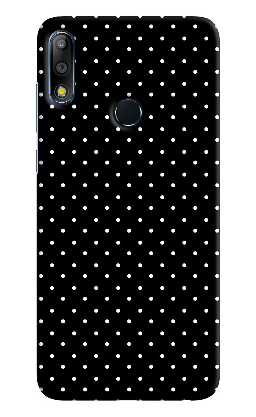 White Dots Asus Zenfone Max Pro M2 Back Cover, Hard case