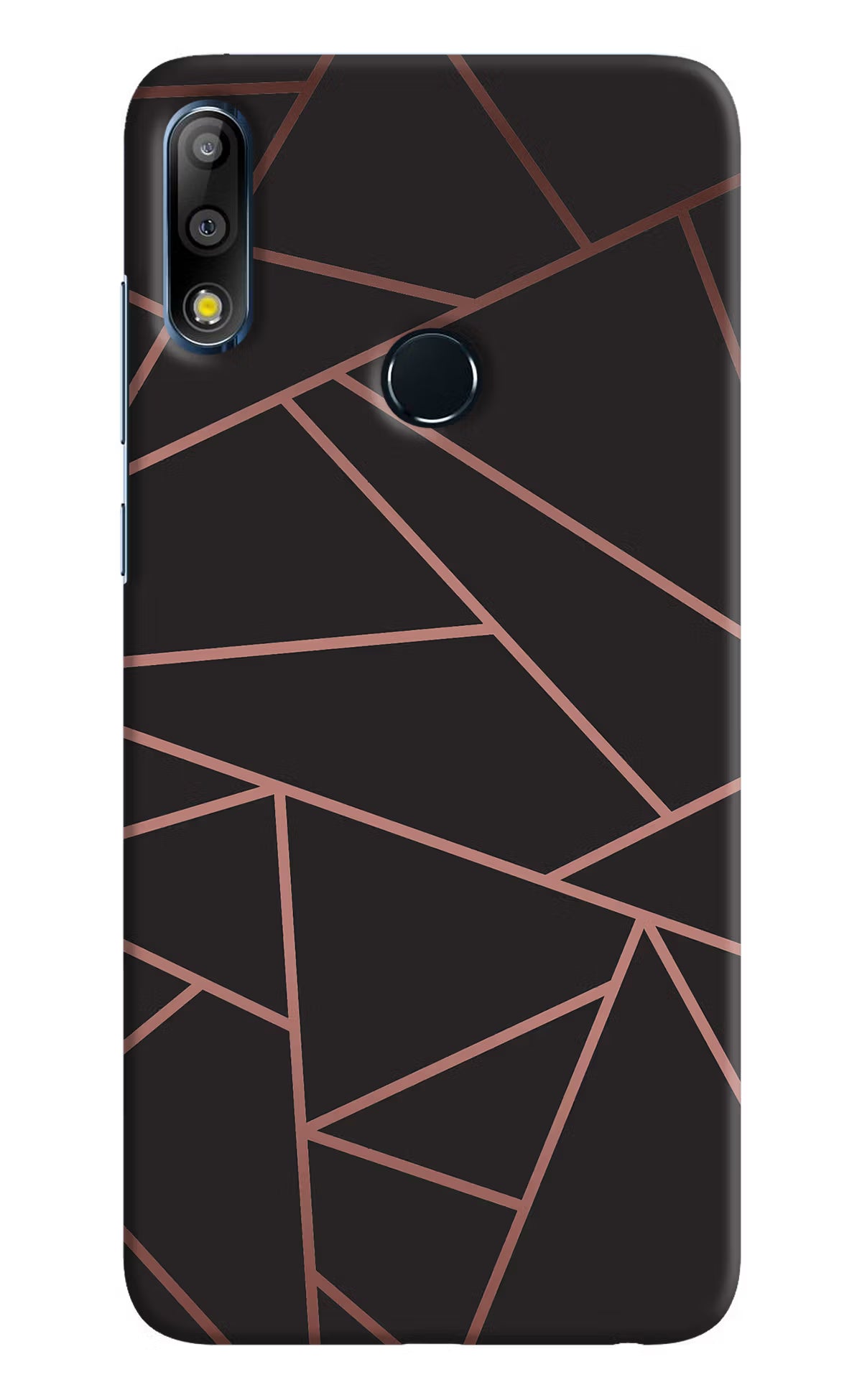Geometric Pattern Asus Zenfone Max Pro M2 Hard Case Back Cover by Casekaro