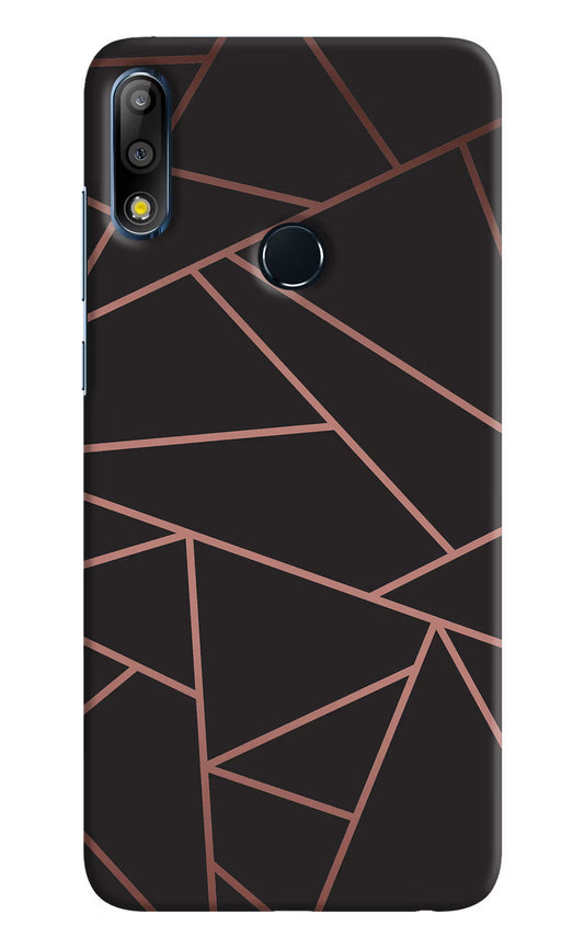 Geometric Pattern Asus Zenfone Max Pro M2 Hard Case Back Cover by Casekaro