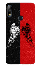 Wings Asus Zenfone Max Pro M2 Hard Case Back Cover by Casekaro