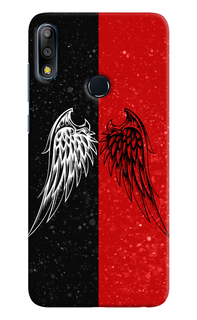 Wings Asus Zenfone Max Pro M2 Hard Case Back Cover by Casekaro