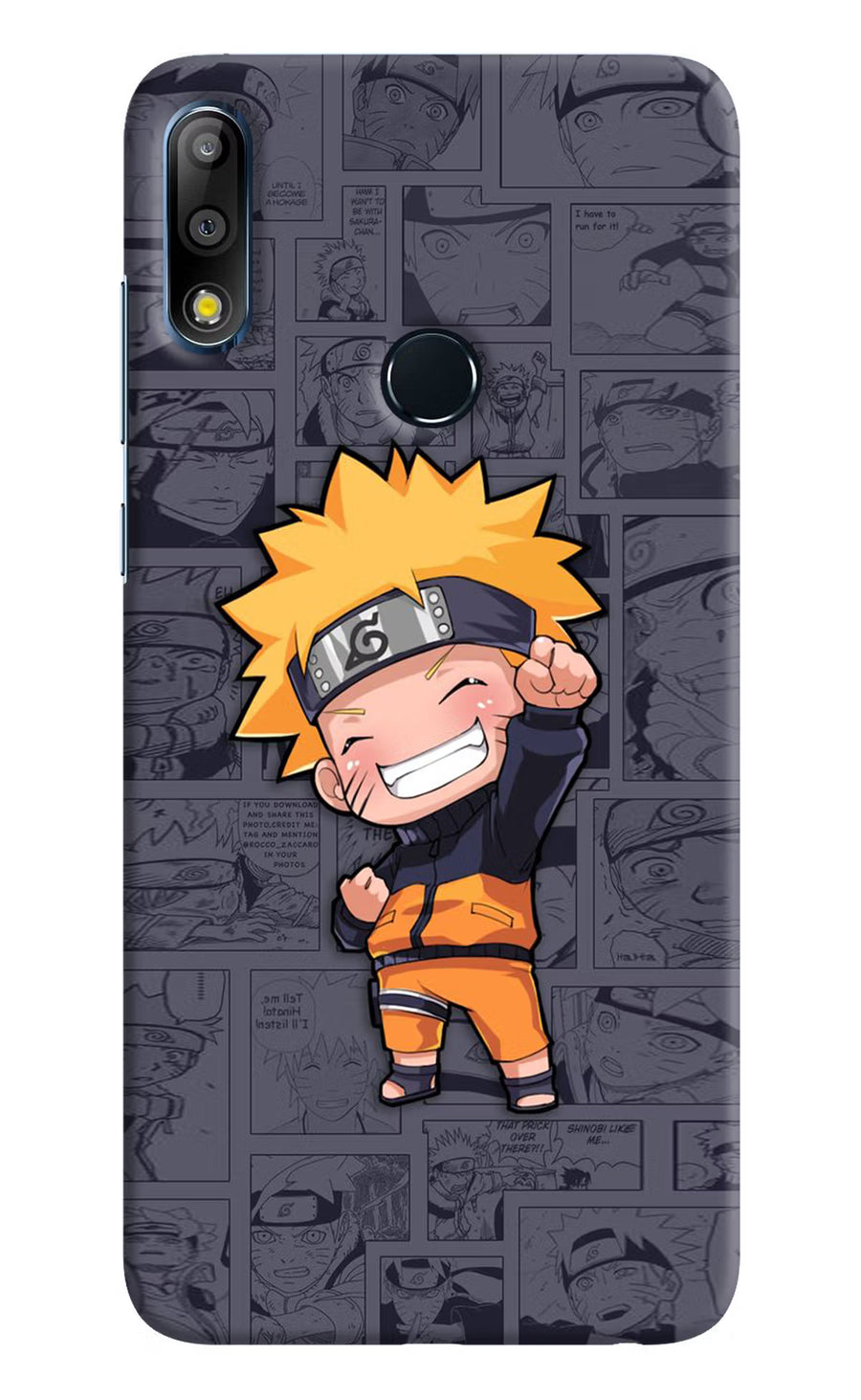 Chota Naruto Asus Zenfone Max Pro M2 Back Cover, Hard case