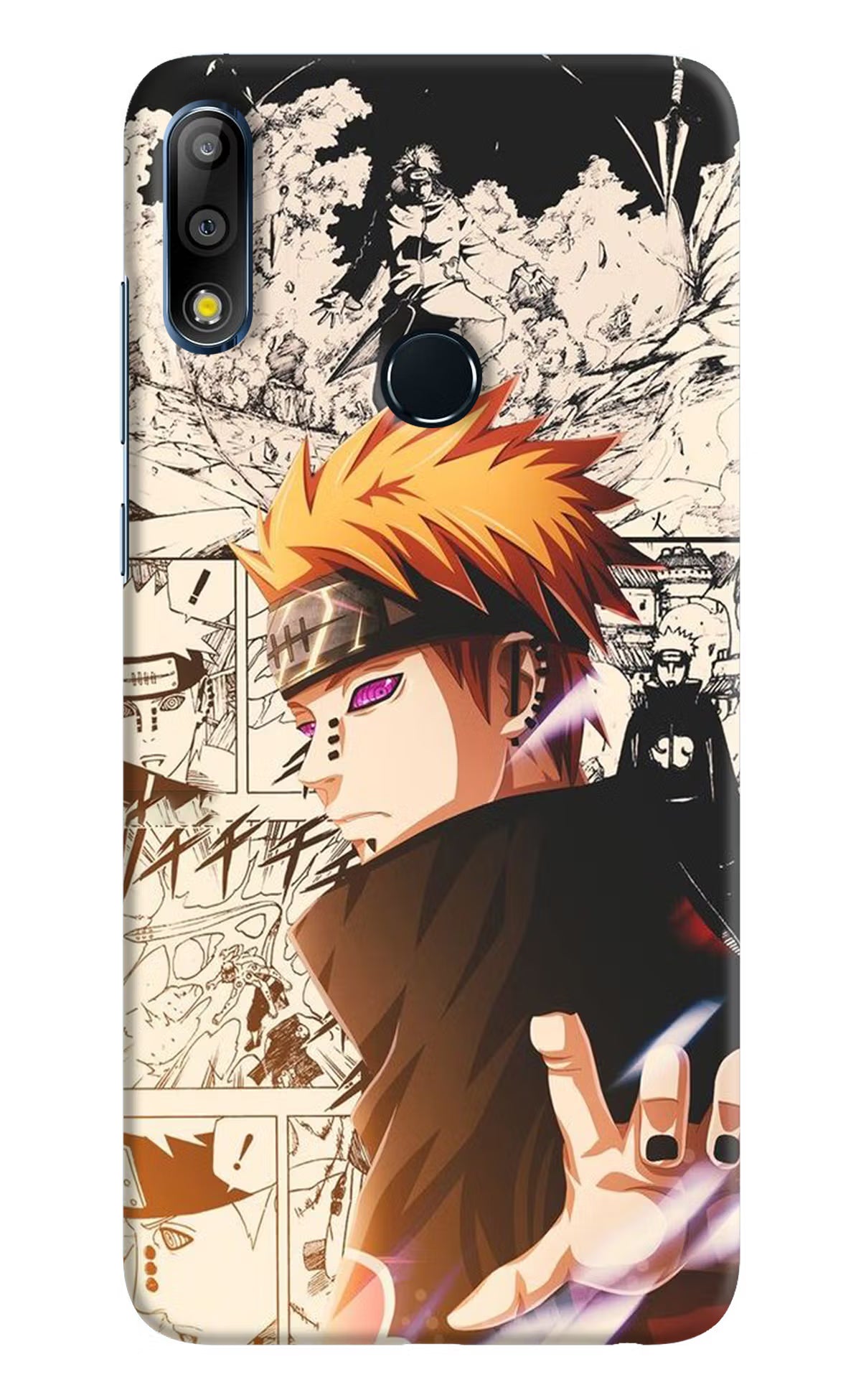 Pain Anime Asus Zenfone Max Pro M2 Hard Case Back Cover by Casekaro
