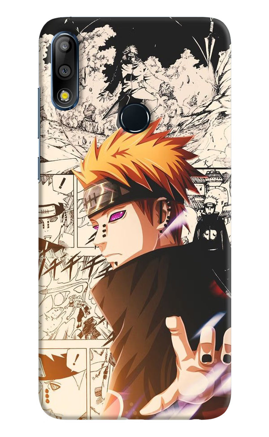 Pain Anime Asus Zenfone Max Pro M2 Back Cover, Hard case