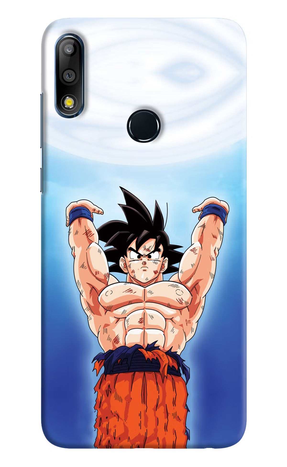 Goku Power Asus Zenfone Max Pro M2 Hard Case Back Cover by Casekaro