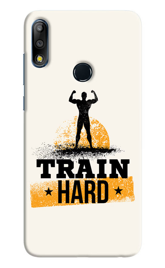 Train Hard Asus Zenfone Max Pro M2 Hard Case Back Cover by Casekaro