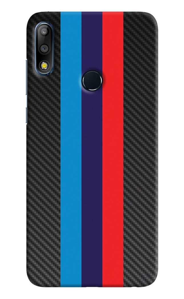 BMW Stripes Pattern Asus Zenfone Max Pro M2 Hard Case Back Cover by Casekaro
