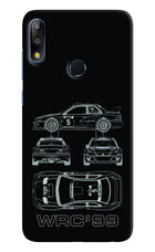 WRC'99 Asus Zenfone Max Pro M2 Hard Case Back Cover by Casekaro