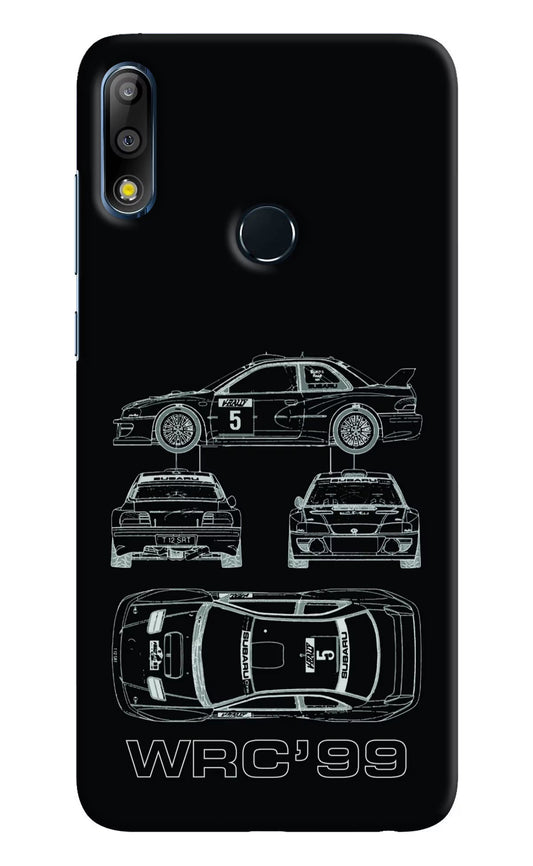 WRC'99 Asus Zenfone Max Pro M2 Hard Case Back Cover by Casekaro