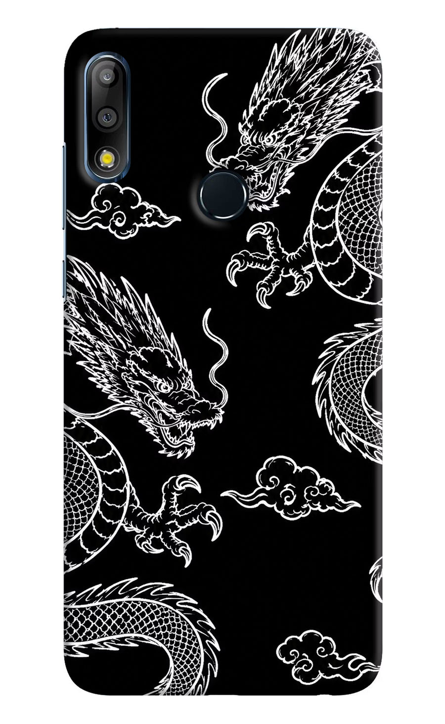 Twin Dragons Asus Zenfone Max Pro M2 Back Cover, Hard case