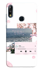Wave to earth Asus Zenfone Max Pro M2 Hard Case Back Cover by Casekaro